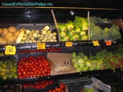 Alicias auto servicio san felipe, Mexico,  verduras frescas