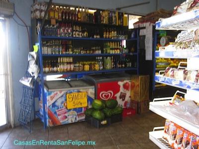 Alicias supermercado San Felipe Baja California seccion de bebidas