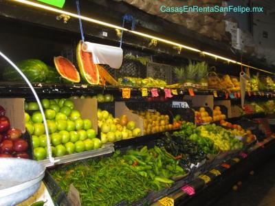 Alicias supermercado auto servicio  San Felipe secciones de comestibles