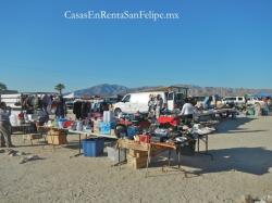 Utencilios de cocina en swap meet la cachanilla