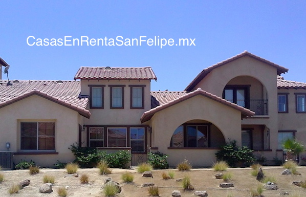 Condominio para renta de vacaciones de Rancho El Dorado en San Felipe, Baja California, Mexico.
